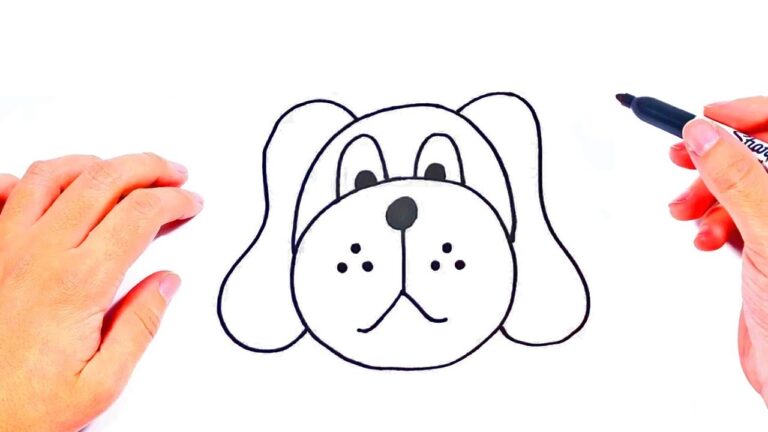 ▷ Perro dibujo facil para niños | Actualizado enero 2023